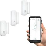 Yolink Smart Wireless Door Sensor, APP Alerts Smart Door Window Sensor Smart Home Security System, 3 Packs