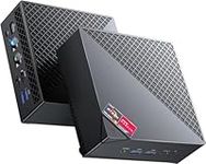 ACEMAGICIAN AM06 Pro Mini PC, AMD Ryzen 7 5825U Mini Desktop Computer (8C/16T, up to 4.5GHz), 32GB DDR4 512GB NVMe SSD, Dual Ethernet/WiFi 6/Type-C Small Computer