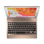 Brydge 10.2 Wireless Keyboard Compatible with iPad 9th, 8th & 7th Generation, Backlit Keys, Long Battery Life, Gold