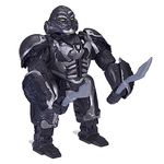 Transformers: Rise of the Beasts Command & Convert Animatronic Optimus Primal 31.5-cm Electronic Toy For 6+ Years, Includes: figure, 2 accessories and instructions.