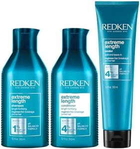 Redken Extreme Length Shampoo 300 ml, balsamo 300 ml e sigillante 150 ml
