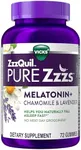 ZzzQuil PURE Zzzs Melatonin Gummies