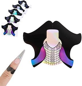 72 Pezzi Rotolo Cartine Extension model, Extension model for professional UV gel nail, Cartine per Ricostruzione Unghie per Unghie Ricostruzione (Rondine)