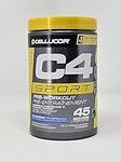 Cellucor C4 Sport Pre Workout Supplement - Blue Raspberry, Supports Endurance & Relieves Fatigue - 45 Servings