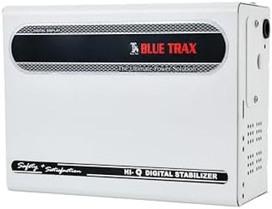 BLUETRAX 4 KVA 3200W 165V_280V Automatic Hanging Digital Multipurpose Voltage Stabilizer 4 KVA 3200W for All Invertor & Non Invertor AC Upto 1.5 TON AC with 3 Year Warranty