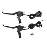 Yinhing Brake Lever Set,1 Pair Durable 2 Wires Left & Right E-Bike Bicycle Electric Brake Lever Replacement Part