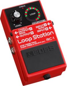 BOSS RC-1 Loop Station Guitar Pedal – Compact Effects Stompbox