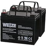 WEIZE 12V 35AH Deep Cycle Battery f
