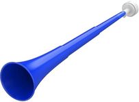 Collapsible Stadium Horn 24 Inch Vuvuzela Plastic Trumpet Horn Blow Horn Noisemakers Loud Sound Soccer Horn Cheer Horn for Sporting Events Graduation Games School Party Supplies Favors Accessories