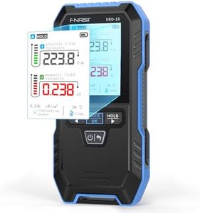【Newly Upgraded】FNRSI ERD-10 Digital EMF Meter, Electromagnetic Field Radiation Detector with 2.4" Color Screen for Magnetic Electric RF, Temperature Monitoring, Portable Design