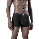 CK INNERWEAR Premium Cotton Boxer Brief Plain Underwear for Men Black