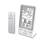 La Crosse Technology La Crosse Technology WS6819 Forecast, Temperature Alerts and Weather Station Comfort Index, Silver