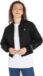 Calvin Klein Jeans Women's LW Quilted Bomber J20J222587 Padded Jackets, Ck Black, M