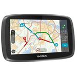 TomTom Trucker 6000 Lifetime GPS Sat Nav, Full Europe, Lifetime Maps and Traffic Designed for Truck, Coach, Bus, Caravan, Motor-homes and Other Large Vehicles