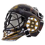 Franklin Sports unisex adult Franklin Sports Boston Bruins NHL Team Logo Mini Hockey Goalie Mask with Case Collectible Goalie M, Multicoloured, One Size US