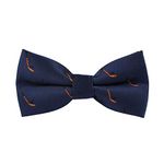 AUSCUFFLINKS Ice Hockey Bow Tie for Him | Hockey Player Fan Present for Him | Hockey League Lover | Bday Prezzie for Guys (Ice Hockey Bow Tie), Ice Hockey Bow Tie, Skinny