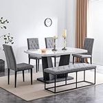 LUMISOL Dining Table Set for 6, Mod