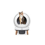 PetSafe ScoopFree SmartSpin Self-Cleaning Cat Litter Box – Advanced Odor Control – App Controlled with Health Monitoring – Works with Any Litter – Up to 2 Weeks of Hands-Free Cleaning