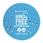 Rimmel London - Kind & Free Brow Wax, Easy to Apply, Long-Lasting Hold, No Flaking, No Residue, Lifted Brows -