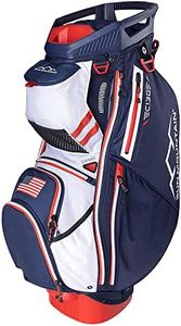 Sun Mountain Men's C-130 Cart Bag '24 - Navy White Red