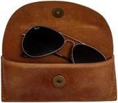 CestAntiQ, Leather Sunglasses Case,