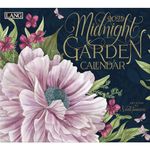 LANG Midnight Garden 2025 13.4 x 24 Inch Monthly Deluxe Wall Calendar | Envelope |