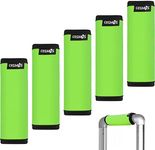 Cosmos ? 5 Pieces Fluorescence Green Comfort Neoprene Handle Wraps/Grip/Identifier for Travel Bag Luggage Suitcase