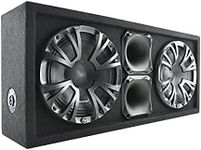 Audiopipe APCHU82 Dual 8 Subwoofer Enclosure - 500w Max