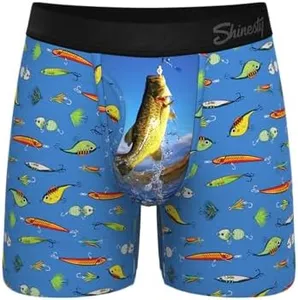 Shinesty Hammock Support Underwear | Big Mens Underwear with Fly | US XXL Bass