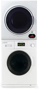 Equator Basic Stackable 13 lbs Washer + Vented Sensor Dryer 3.5cf 110V