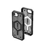 URBAN ARMOR GEAR UAG Designed for iPhone 17e / iPhone 16e Case Pathfinder Clear - Compatible with MagSafe Rugged Military Grade Drop Proof Transparent Protective Cover, Ash