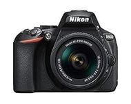 Nikon D5600 + AF-P 18-55 VR DSLR Camera - Black