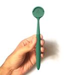 Age Ayurveda Nava Dual Sided Tongue Cleaner - Scraper & Massager for Complete Oral Care (Green)