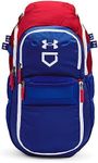 Under Armour Men's Yard Baseball Backpack, Red (601)/White, One Size Fits All