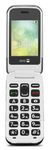 Doro2424 Dual SIM Unlocked Basic Mobile Phone for Seniors with Large Colour Display, Big Buttons and Emergency Button (Black) UK and Irish Version