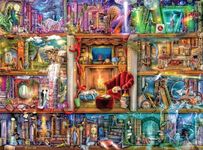 Buffalo Games - Aimee Stewart - The Grand Fiction Library - 1000 Piece Jigsaw Puzzle for Adults Challenging Puzzle Perfect for Game Nights - Finished Size 26.75 x 19.75