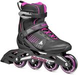 Rollerblade ZETRABLADE W Women's Inline Skates, Fitness Inline Skates, Black/Pink, 39/40