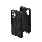 Urban Armor Gear UAG iPhone 16 Case, Monarch Pro Mag-Safe Compatible, Premium Rugged Protective Case/Cover Designed for iPhone 16 (6.1-Inch) (2024), (Military Drop Tested) - Kevlar Black