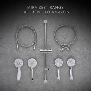Mira Zest Eco Shower Head – Chrome Water-Saving