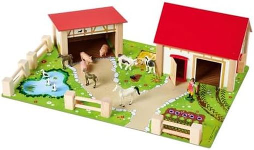 Eichhorn- Fattoria in Legno, 100004309, + 3 Anni, cm 36x51