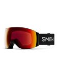 Smith Optics I/O Mag XL Adult Snowmobile Goggles - Black/Chromapop Sun Red Mirror/One Size