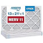 Aerostar 13x21 1/2x1 MERV 11, Pleat