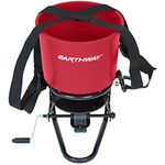 EarthWay 3100 40 LB (18 KG) Professional Chest Mount Hand Crank Broadcast Spreader Including Even Spread Technology, Comfortable & Adjustable Harness Strap and Rain Cover