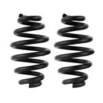 3 Steel Seat Springs Keenso Barrel Springs Seat Mounting fit Chopper Bobber Motorcycle(Matte Black) Other Modifications