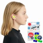 PUTTY BUDDIES Floating Earplugs 3-Pair Pack – Soft Silicone Ear Plugs for Swimming & Bathing – Invented by Physician – Block Water– Premium Swim Earplugs – Doctor Recommended – Ear Tubes