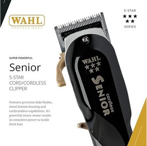 Wahl 5 Star Cordless Senior Hair Clipper – Professional Barber Tool