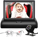 Baby Car Mirror, 4.3'' HD Night Vis