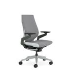 Steelcase Gesture Ergonomic Office Chair With 360° Armrests And 3D Live Back Lumbar Support Grey