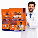 PETSAPIENS Pre + Probiotic Supplement for Dogs(240gm) | 10B CFU | Boosts Gut Health & Immunity | Gluten-Free | Vet Formulated | Prevents Scratching, Paw-Licking & Indigestion | Chicken Flavour