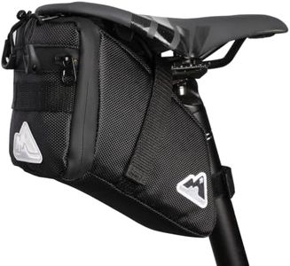 CACEOTO Bike Saddle Bag, 1L Under Seat Bicycle Wedge Bag